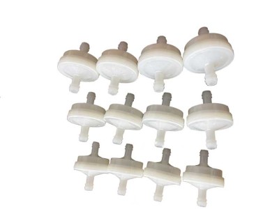 K&N 1/4" FUEL FILTER STAINLESS MESH  *CARD OF 12 FILTERS* image