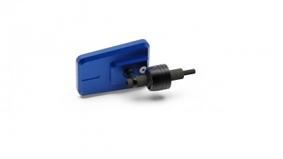 VALTER MOTO MINI GRIP MIRROR IN BLUE image