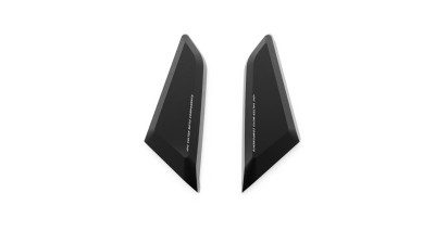VALTER MOTO MIRROR HOLES COVERS IN BLACK DUCATI PANIGALE V4 2018-2024 image