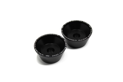 VALTER MOTO WHEEL AXLE SLIDERS IN BLACK *MOUNTING KIT CPAA##/CPAP## SOLD SEPERATELY* image