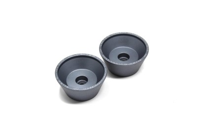 VALTER MOTO WHEEL AXLE SLIDERS IN TITANIUM *MOUNTING KIT CPAA##/CPAP## SOLD SEPERATELY* image