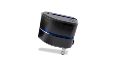 VALTER MOTO STREET FRONT BRAKE RESERVOIR IN BLACK AND BLUE image