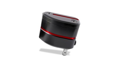 VALTER MOTO STREET FRONT BRAKE RESERVOIR IN BLACK AND RED image