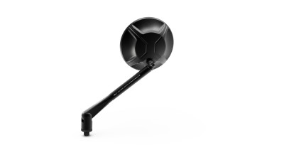 VALTER MOTO HOMOLOGATED CIRCULAR MIRROR IN BLACK image