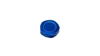 VALTER MOTO REAR BRAKE FLUID RESERVOIR CAP IN BLUE MV AGUSTA BRUTALE 1000 2019-2022 image