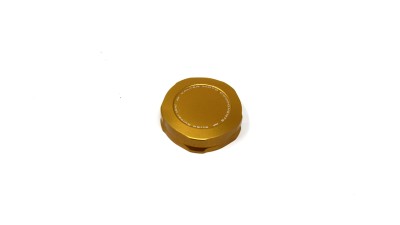 VALTER MOTO REAR BRAKE FLUID RESERVOIR CAP IN GOLD MV AGUSTA BRUTALE 1000 2019-2022 image