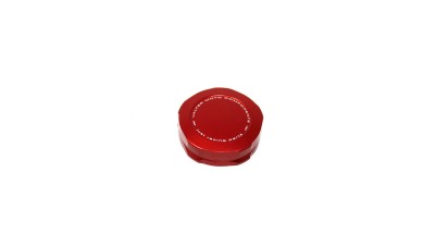 VALTER MOTO REAR BRAKE FLUID RESERVOIR CAP IN RED MV AGUSTA BRUTALE 1000 2019-2022 image