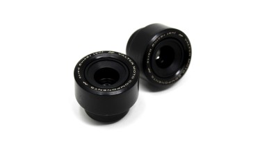 VALTER MOTO FRAME PROTECTORS TRACK NYLON BLACK *FIXING  KIT PTA## SOLD SEPERATELY* image