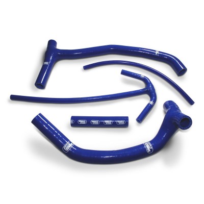 SAMCO SILICONE HOSE KIT BLUE HUSQVARNA SM 570 R ALL YEARS 5 PIECE KIT image