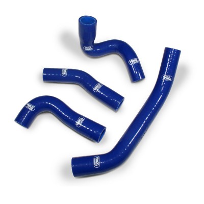 SAMCO SILICONE HOSE KIT BLUE HUSQVARNA SVARTPILEN 401 / VITPILEN 401 17-22 4 PIECE KIT image