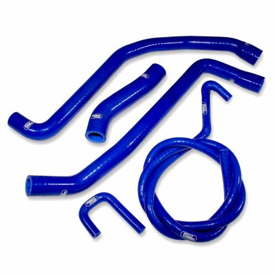 SAMCO SILICONE HOSE KIT BLUE TRIUMPH TIGER SPORT 1050 2016-2019  5 PIECE KIT image