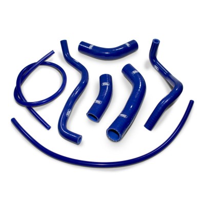 SAMCO SILICONE HOSE KIT BLUE YAMAHA TENERE 700 2019-2023 7 PIECE KIT image