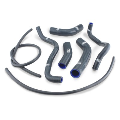 SAMCO SILICONE HOSE KIT GUNMETAL GREY YAMAHA TENERE 700 2019-2023 7 PIECE KIT image
