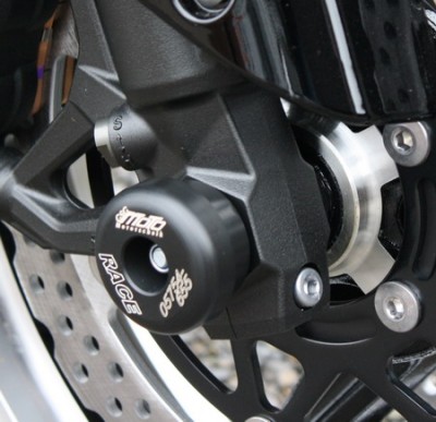 1 PAIR GSG FRONT AXLE SLIDERS KAWASAKI Z1000 2010-13 image