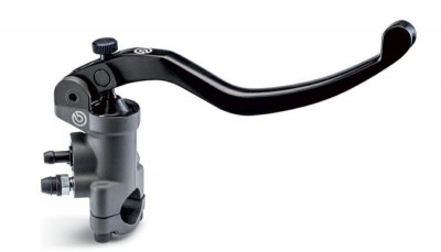 BREMBO RACING 19MM 18 RATIO FORGED RADIAL BRAKE MASTER CYLINDER - STANDARD LEVER image