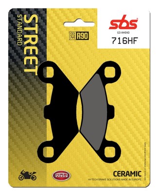 1 SET SBS CERAMIC FRONT BRAKE PADS image