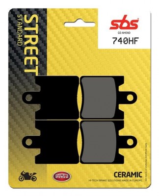 1 SET SBS CERAMIC FRONT BRAKE PADS YAMAHA FJR1300 A 13-20 / ABS 06-12 image