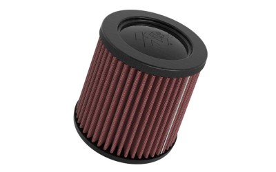 K&N UNIVERSAL AIR FILTER - CARBON FIBER TOP 2-3/4"FLG, 5-3/32"B, 4-1/2"T, 5"H image