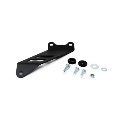 VALTER MOTO KAWASAKI ZX6/636R/RR 2003-2004 BLACK EXHAUST HANGER BRACKET image