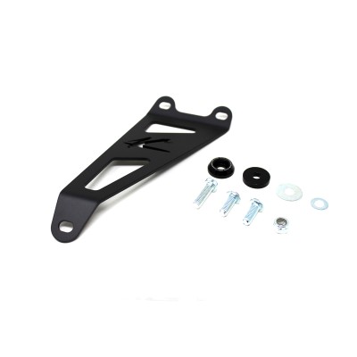 VALTER MOTO YAMAHA FZ8 2012-2016 BLACK EXHAUST HANGER BRACKET image
