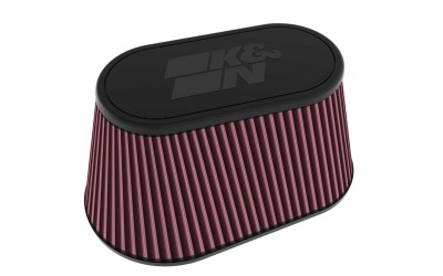 K&N UNIVERSAL CLAMP-ON FILTER 4-1/2"FLG, 11-1/2"X 7"B, 9" X 4-1/2"T, 6"H image