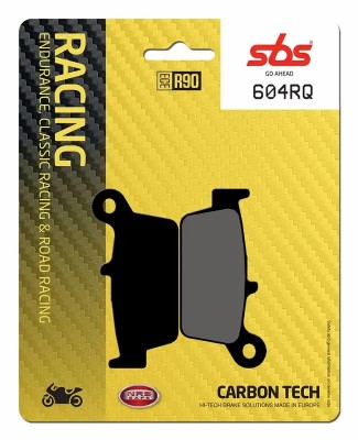 1 SET SBS CARBON TECH RACING REAR BRAKE PADS KAWASAKI KLX300 2019-2023 image