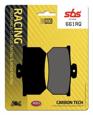 1 SET SBS CARBON TECH RACING REAR BRAKE PADS image