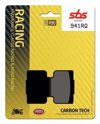 1 SET SBS CARBON TECH RACING REAR BRAKE PADS image