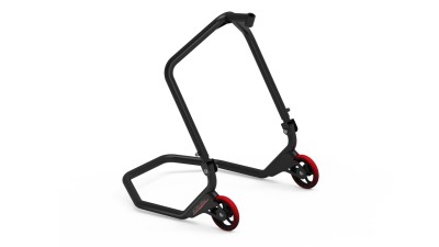 VALTER MOTO "RACE" FRONT UNDER YOKE PADDOCK STAND IN BLACK  REQUIRES ADCA## YOKE PIN image