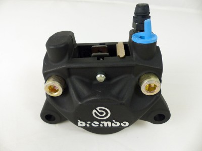 BREMBO REAR CALIPER BLACK P2 X 32 DUCATI 84mm TOP MOUNT R/H image