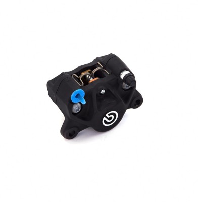 BREMBO OE CALIPER REAR P2 X 34 - RIGHT SIDE BLEEDER - BLACK image