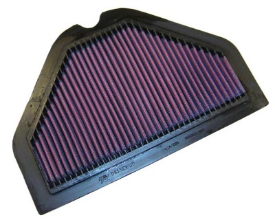 K&N AIR FILTER KAWASAKI ZZR1100 / ZX1100 1993-2001 /  ZZR1200 2002-2005 image