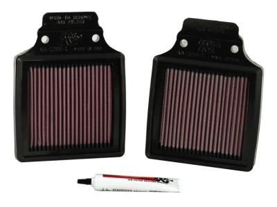 K&N AIR FILTERS KAWASAKI ZX12R 2000-2006 (2 FILTERS INCLUDED) image