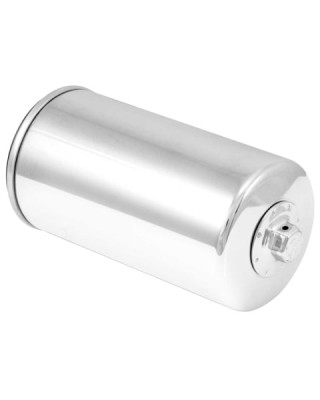 K&N OIL FILTER CHROME FINISH HARLEY DAVIDSON 1340 MODELS FXDB/C/L/S  / FXDWG image