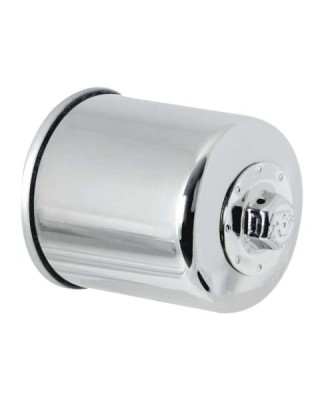 K&N OIL FILTER CHROME VARIOUS INC CBR/VTR1000/VFR750 / ZX/Z/ZXR/ZZR / FZR/R6/R1/VMAX 96- image