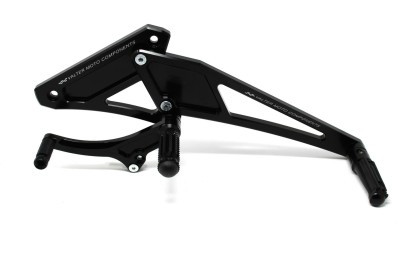 VALTER MOTO T1 FIXED REARSETS CB600 HORNET 07-13 / CBR600F 11-13 *RIDER+PASS* IN BLACK image