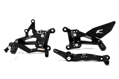 VALTER MOTO T1.5 ADJ REARSETS  YAMAHA MT-10 16-22 IN BLACK image