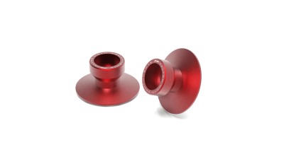 VALTER MOTO STAND SUPPORTS SPECIAL Ø40mm IN RED  - USE WITH SSA KIT image