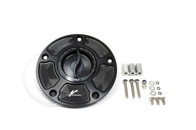 VALTER MOTO QUICK RELEASE FUEL FILLER CAP "1/2 TURN" KAWASAKI VARIOUS MODELS image