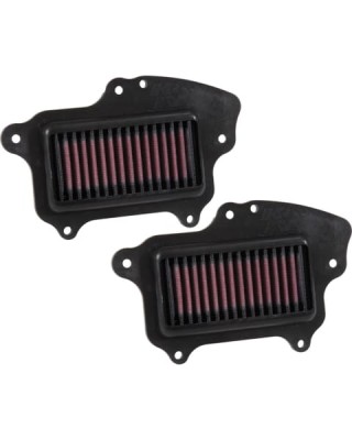 K&N AIR FILTER SUZUKI INTRUDER VL1500BT 13-17 / BOULEVARD M90 09-19 (2 FILTERS INCLUDED) image