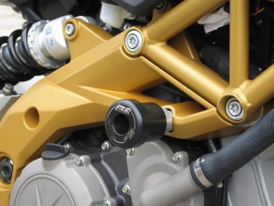 1 PAIR GSG PROTECTORS, APRILIASHIVER 07 ON/ DORSODURO 08 ON.NO MODIFICATIONS REQUIRED image