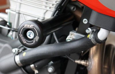 1 PAIR GSG PROTECTORS, APRILIATUONO 125 2017 ON. NO MODIFICATIONS REQUIRED image