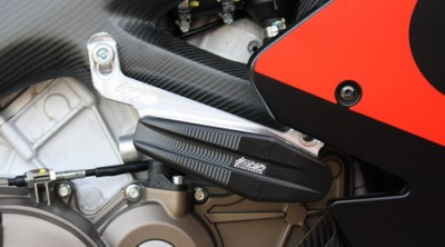 1 PAIR GSG PROTECTORS, APRILIA RSV4RR/RF 2015 ON, NO MODIFICATIONS REQUIRED image
