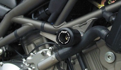 1 PAIR GSG PROTECTORS, CAGIVA RAPTOR/V-RAPTOR 1000, NO MODIFICATIONS REQUIRED image