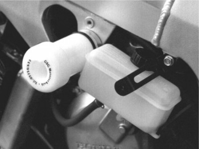 1 PAIR GSG PROTECTORS, HONDA VFR800 (RC46) 98-01, FAIRING/TANK MODS REQUIRED image