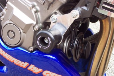 1 PAIR GSG PROTECTORS, HONDA HORNET 900 (SC48), NO MODIFICATIONS REQUIRED image