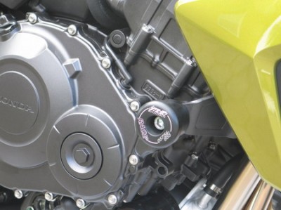1 PAIR GSG PROTECTORS, HONDA CB1000R SC60 2008 ON, NO MODIFICATIONS REQUIRED image