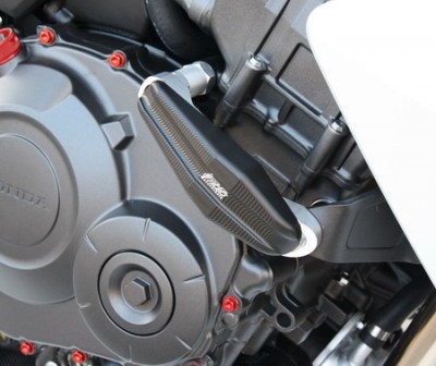 1 PAIR GSG PROTECTORS HONDA, CB1000R 08-10/CBF1000F 10 ON, NO MODIFICATIONS REQUIRED image