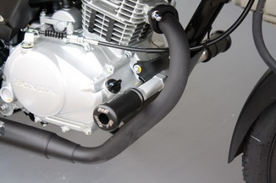 1 PAIR GSG PROTECTORS HONDA CBF125 (JC40) 09- + NO MODIFICATIONS REQUIRED image