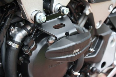 1 PAIR GSG PROTECTORS, HONDA CROSSRUNNER 800 2014-, NO MODIFICATIONS REQUIRED image